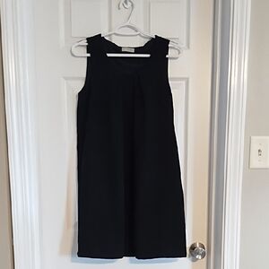 Chic Black Sleeveless Mini Dress